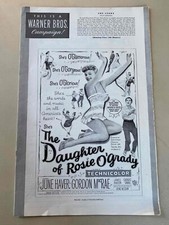 The Daughter of Rosie O'Grady Pressbook 1950 June Haver, Gordon MacRae, rare!