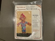 Vintage Bucilla "Mister Scarecrow" Doll Kit 2689 26" Creative Needlecraft