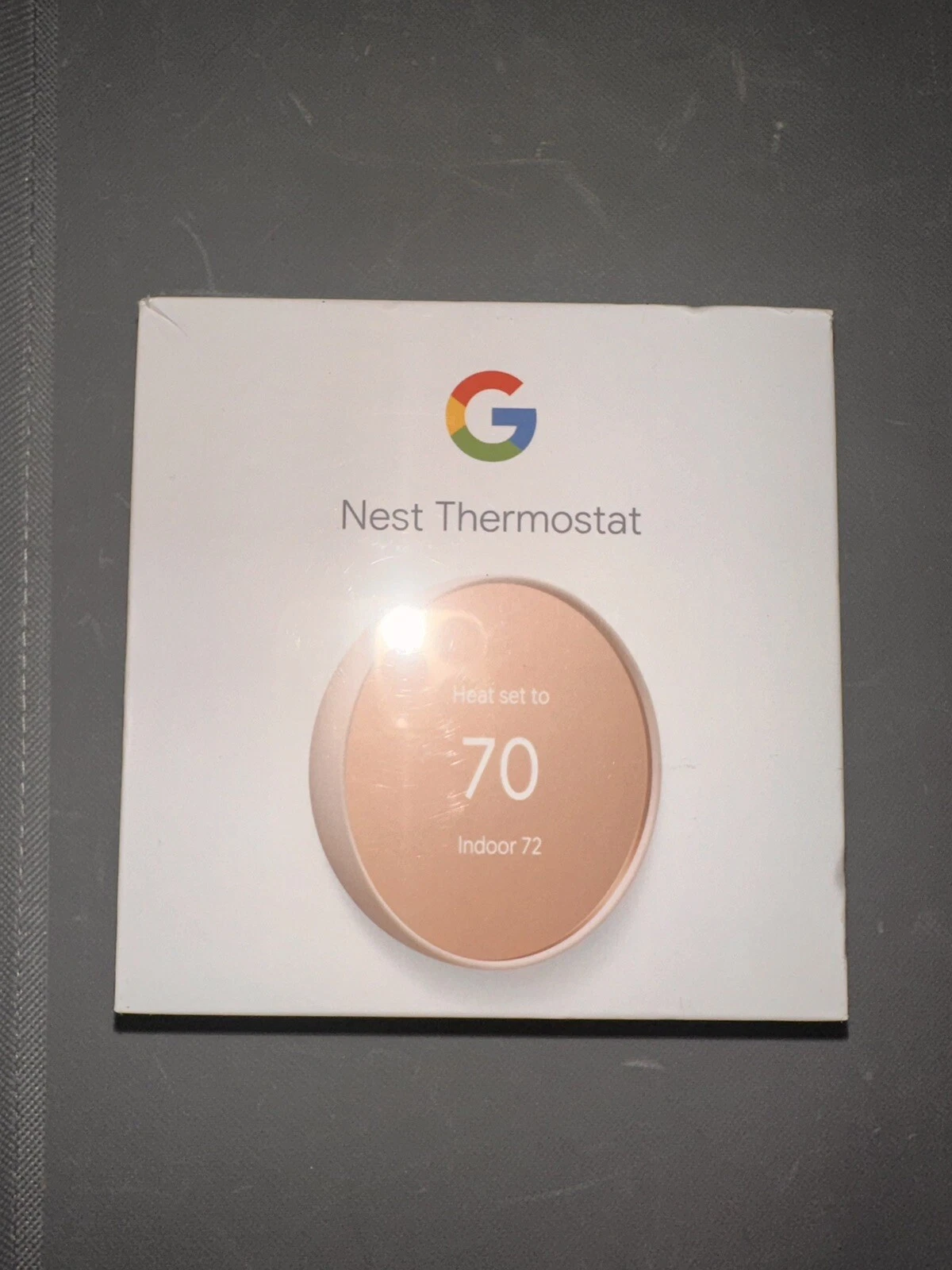 Google Nest Sand Smart Programmable Bluetooth Wi-Fi Thermostat Sealed
Opens in a new window or tab