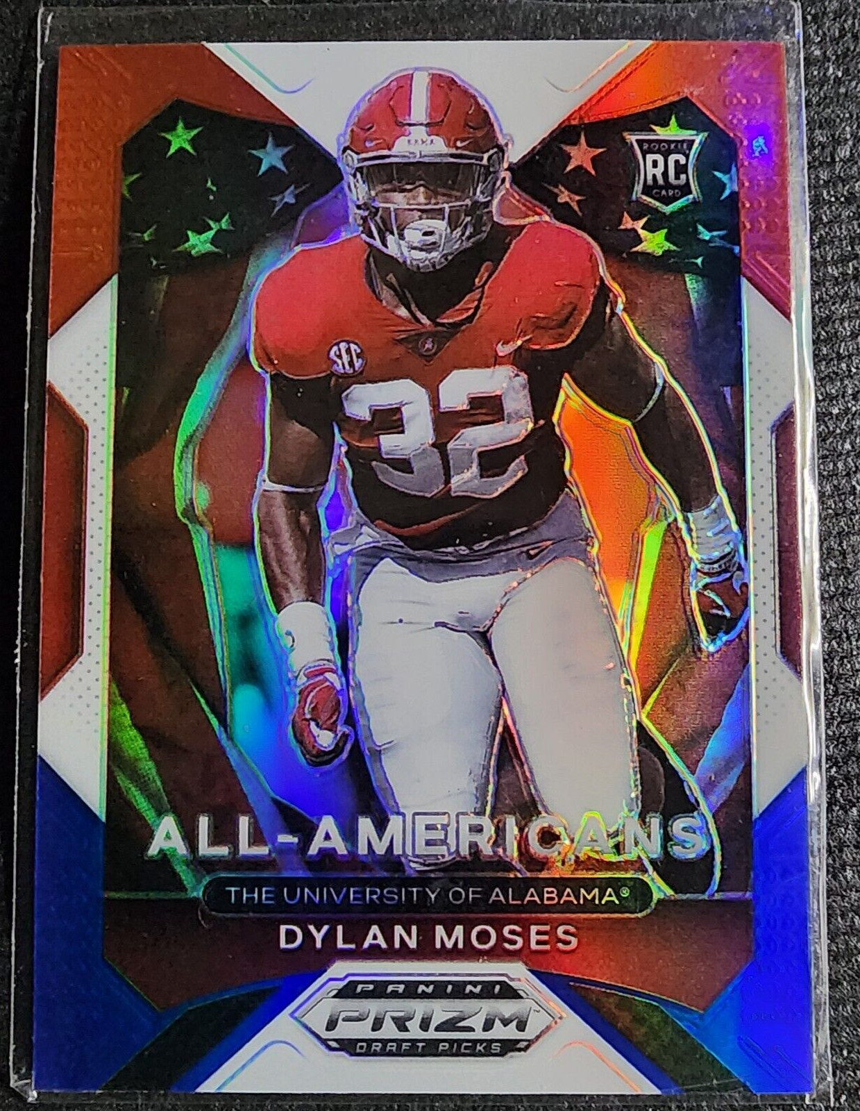 2021 Panini Prizm Draft Picks - All-American Red White & Blue Prizm #190...