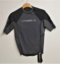 O'NEILL Men's 1mm HAMMER S/S Neoprene Top - GRAPH/BLK/SMOKE - Small - NWT