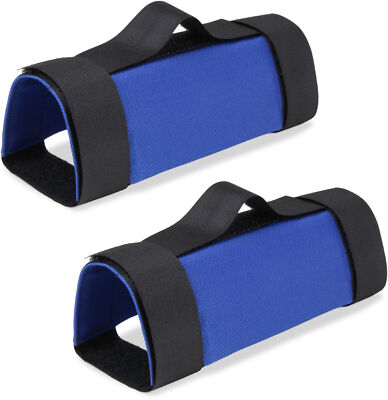 2er Set Relingsrutenhalter zum Bootsangeln mit verstellbarem Klett-System