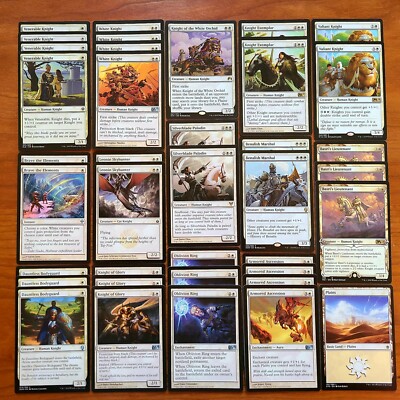 KNIGHT EXEMPLAR SYNERGY DECK! * Modern Custom Magic Deck * DOTM Wotc Rare Value!