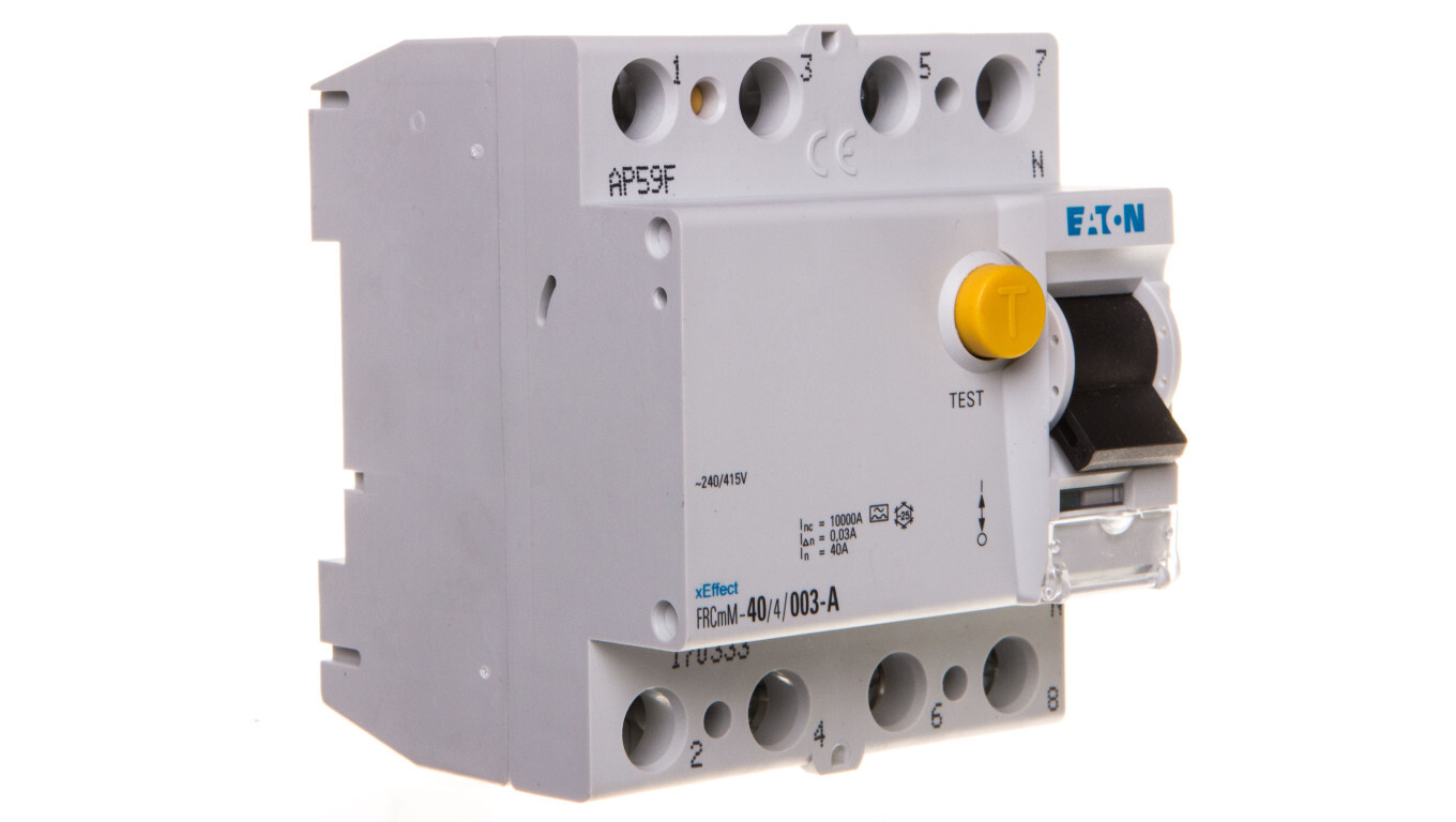 Residual current circuit breaker 4P 40A 0,03A type A FRCmM-40/4/003-A 170 /T2UK