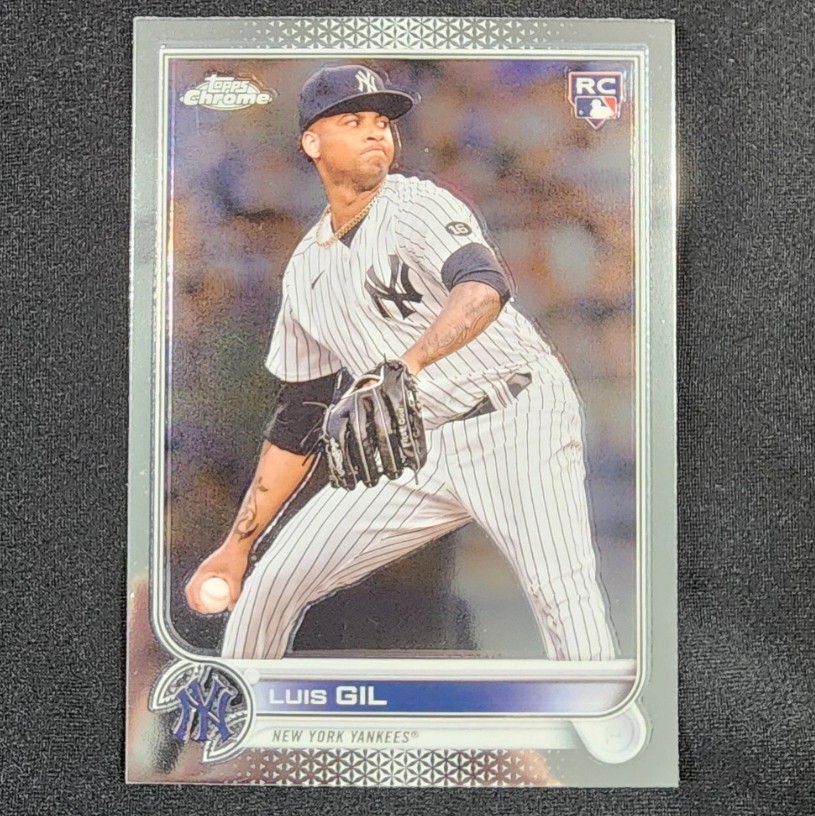 2022 Topps Chrome - #202 - Luis Gil (RC) - Rookie - New York Yankees