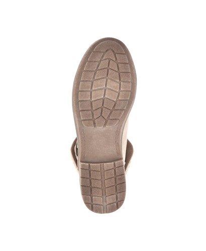 Cliffs by White Mountain Women's Daley Lace Up Bootie Natural Size 9M - 第 5/8 張圖片