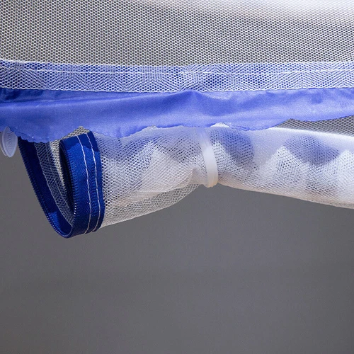 Portable Pop Up Double Bed Mosquito Net Tent Mongolian Yurt Style with Zipper - Picture 3 of 9