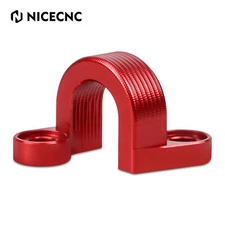 CNC Rear Brake Hose Line Clamp For Honda CR125/250R CR125R CR250R 1998-2007 Red