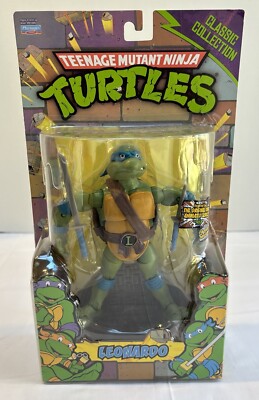 TMNT Animated Series Playmates Classic Collection Leonardo 6'' Action Figure 2012