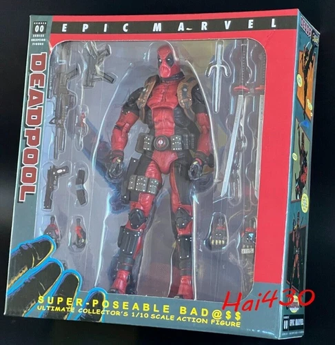 NECA Marvel X-Men Deadpool Ultimate Collector's 8" Action Figure Model Toy Box - Picture 9 of 16