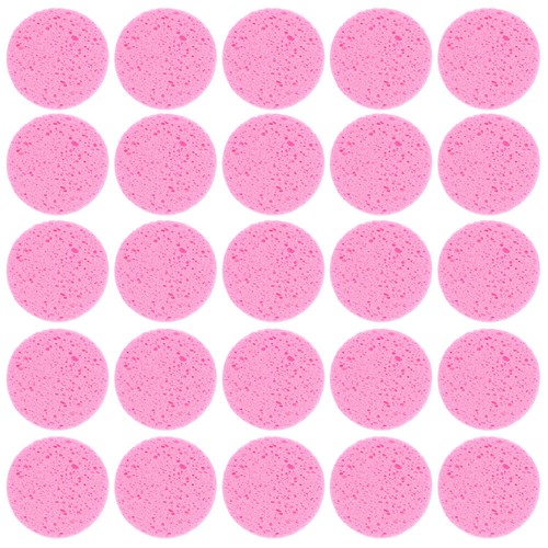 50 Stück Wattequaste Rund Make-up Schwamm Gesichtsschwämme zur Reinigung - Bild 5 von 7