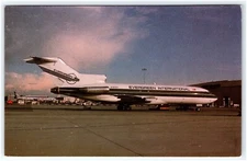 EVERGREEN INTERNATIONAL BOEING 727-27 N727EV  AIRPLANE ADVERTISING POSTCARD