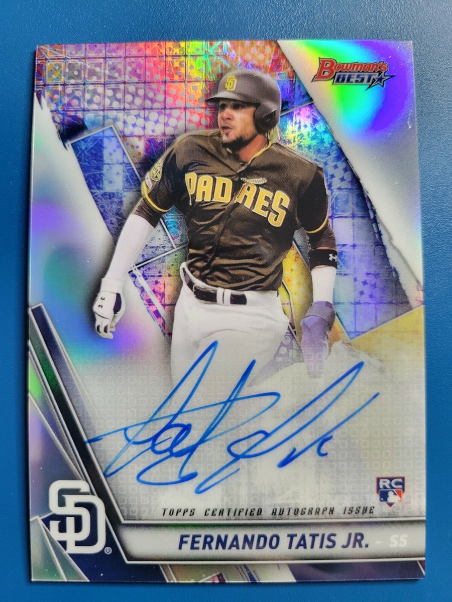 Fernando Tatis Jr. 2019 BOWMAN