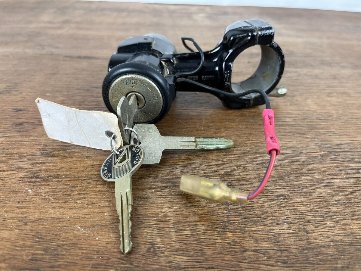 Vintage Nissan Kanto Seiki Ignition Switch OEM Japan with Vintage Nissan Kanto Seiki Ignition Switch OEM Japan with