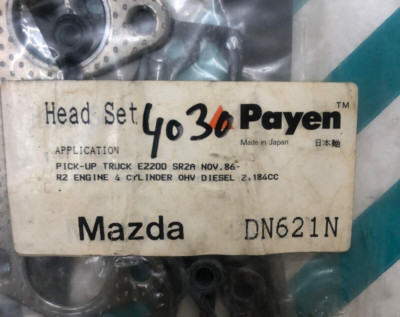 PAYEN HEAD SET DN621N 4030 FITS MAZDA E-Series SR1 SR2 Pickup UF III Chassis