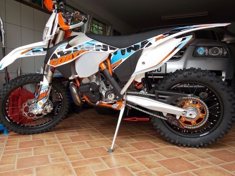 KTM Side Stand/Kickstand For EXC Models 2008-2016 - Also Fits Husqvarna & Husaberg Enduro Bikes