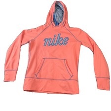 Nike Womens Therma Fit Coral Pullover Hoodie Size Medium