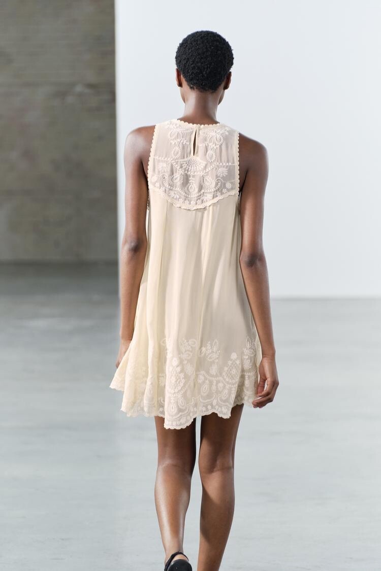 $129 ZARA 2024 ZW COLLECTION CONTRAST EMBROIDERY DRESS SMALL BEIGE PINK 6895/073 | eBay $129 ZARA 2024 ZW COLLECTION CONTRAST EMBROIDERY DRESS SMALL BEIGE PINK 6895/073 | eBay