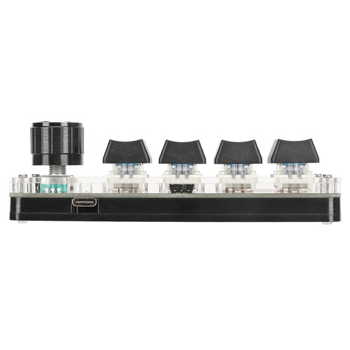 Mini Tastatur 4 Tasten 1 Knopf USB Oder BT Blue Switch Programmierbare Tasta BHC - Bild 4 von 22