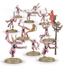 10x Pink Horrors Tzeentch Disciples Chaos Daemons Thousand Sons Age Sigmar 40k