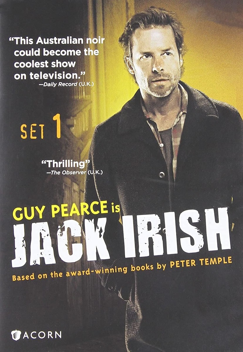 JACK IRISH Sets Guy Pearce PAL Regions 2&4 Like New