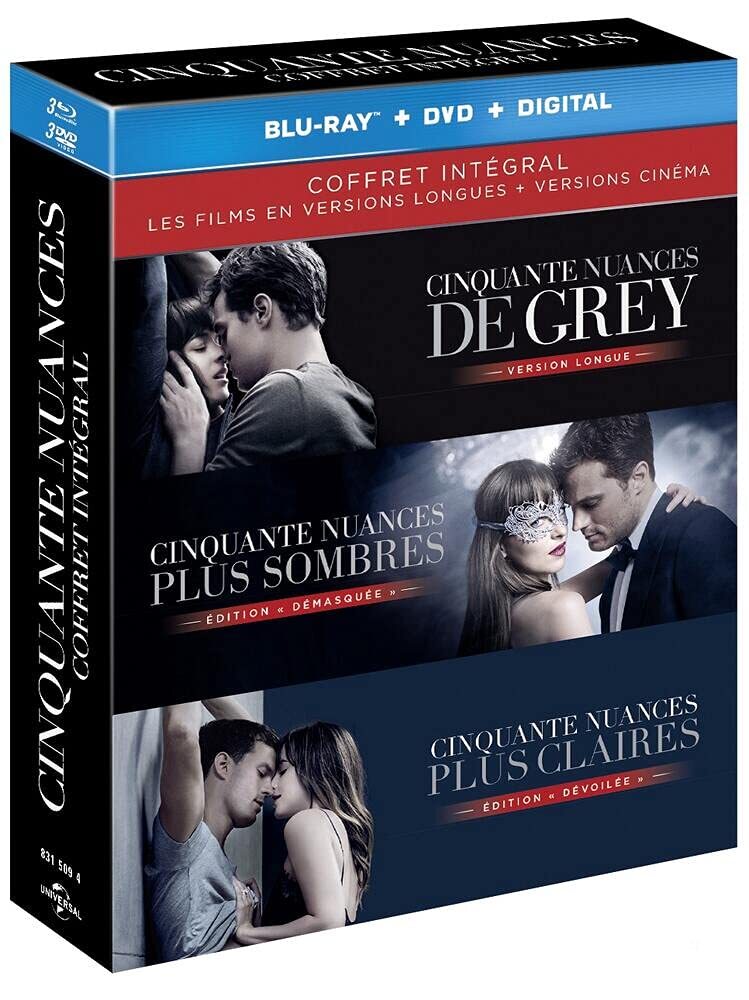 Coffret Brd Cinquante Nuances [coffret BlU-Ray]
