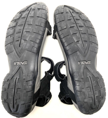 Teva Meacham Trail Black Slingback Hiking Sandals Men display picture 1