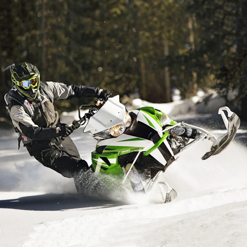 Sexy Girl Arctic Cat Sled Shock Protector Covers Snowmobile (Set of 2) NEW - Image 2 of 4