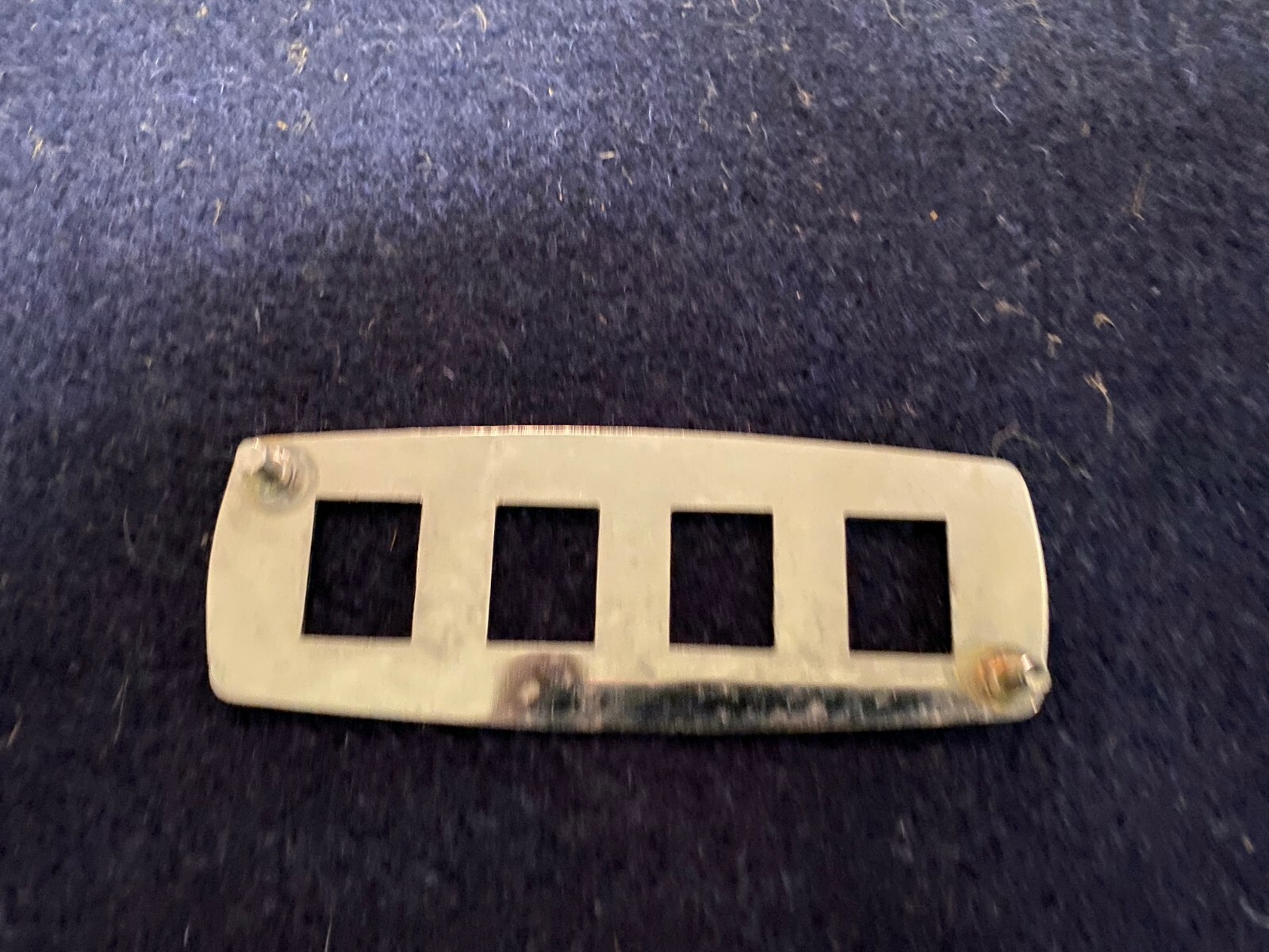 ROLLS-ROYCE DRIVERS WINDOW SWITCH SURROUND AND INSERT FOR MOST MODELS 66-97 