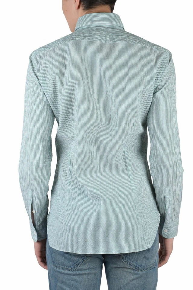 Camisa de vestir Barba Napoli multicolor manga larga para hombre EE. UU. 15 15,5 15 3/4 16 Foto 2 de 3