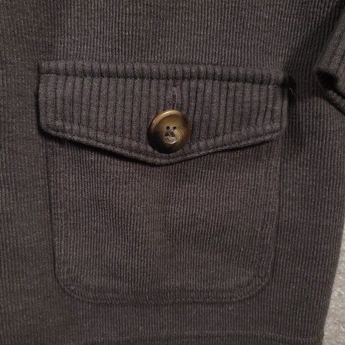 Studio Works Womens 2X Sweater Cardigan Buttoned Collared Pockets - Picture 9 of 11