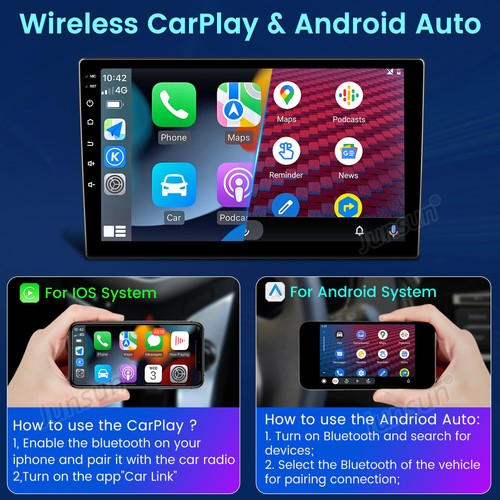 4G Android 13 Car Radio Stereo GPS 8-Core 6+128GB DAB CarPlay For Skoda Octavia - Picture 6 of 19