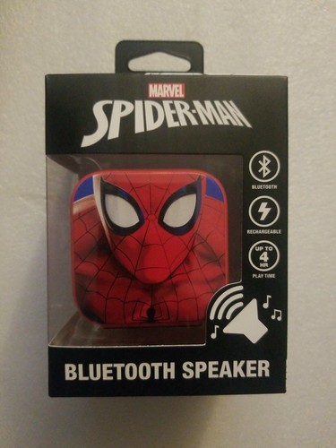 Haut-parleur portable Bluetooth Tribe Marvel Comics Spider-Man neuf dans son emballage puissant et défini - Photo 1 sur 5