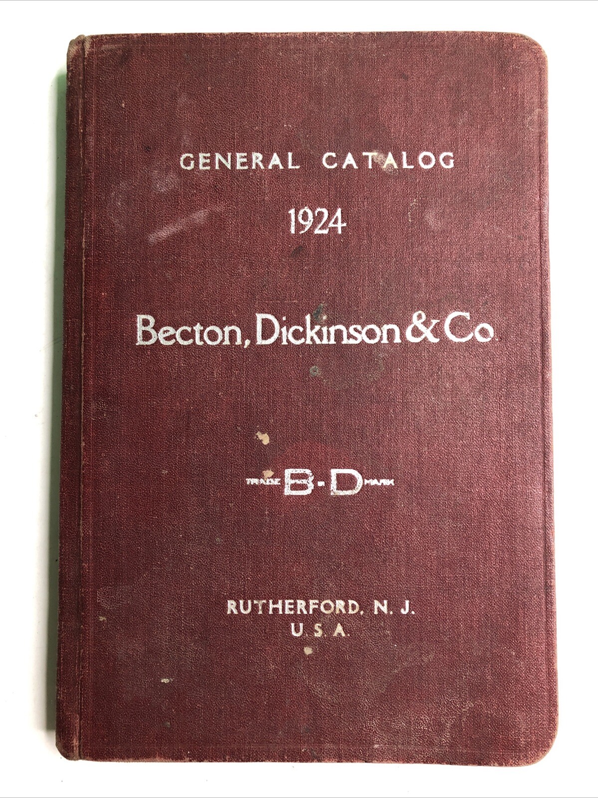 Vintage 1924 Medical Supply Catalogue Veterinary Medicine Pharmaceutical Dental