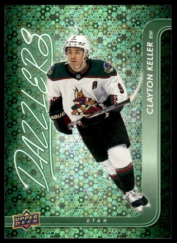 2024-25 UPPER DECK SERIES 1 HOCKEY DAZZLERS GREEN CARDS U-Pick List - Picture 44 of 76