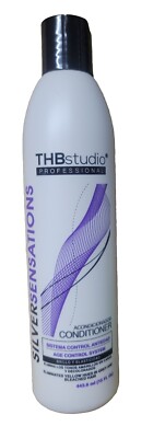 THB SILVER SENSATIONS CONDITIONER for  blonde silver or bleached Hair Salt FREE