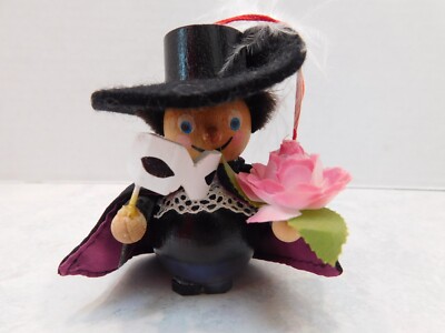 STEINBACH  WOODEN PHANTOM OF THE OPERA ORNAMENT~GERMANY