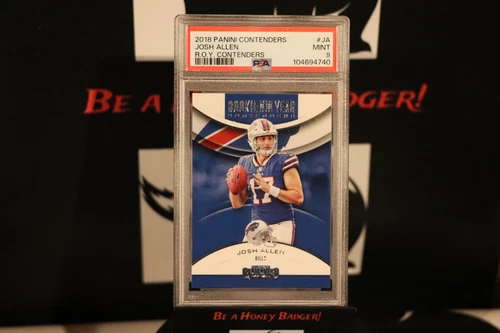 2018 Panini Contenders - Rookie of the Year Contenders Josh Allen #RYA-JA (RC)
