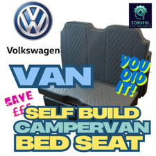 CVB1 VW Transporter, Crafter  universal  Self build Campervan Fold-out Bed Seat