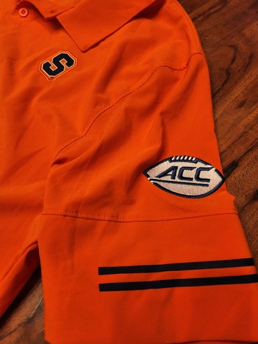 Syracuse Orange Nike Dri-Fit Polo Men's Orange XL ACC - Picture 6 of 9