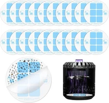 Qualirey 20 Pack Replacement Glue Cards, Compatible with DynaTrap DT152/DynaTrap