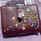 NWT VERA BRADLEY ULTRA LIGHT ZIP ID / LANYARD cherry blossoms — photo 7