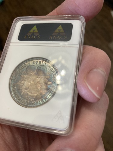 Toner 1893 93 Columbian Exposition EF40 XF40 Soap Box ANACS Commemorative Toned - Picture 9 of 20