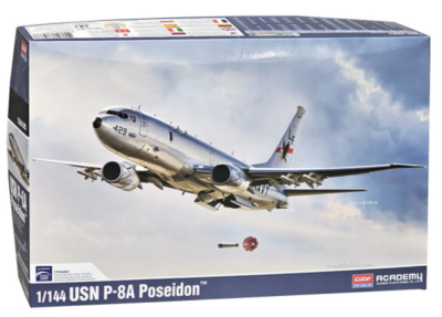 アカデミー　1/144 P-8A 対潜哨戒機　（完成品） 1/144 USN P-8A POSEIDON Maritime patrol aircraft Model kit #12635