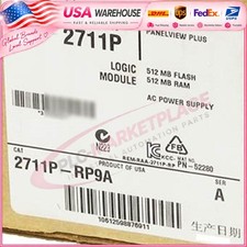 New AB 2711P-RP9A PanelView Plus 6 700-1500 Logic Module 2711P RP9A US Free Tax