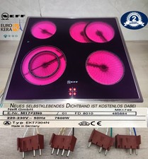 Neff M1742N0 Kochfeld m. EuroKera® Glaskeramik Type EKT7304N .Mit 2J Garantie