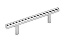 Amerock 3-3/4 in. Modern Polished Chrome Cabinet Bar Pulls BP4051626 - 10 Pulls