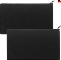 2 StüCk Diy Blanko Stoffbeutel, Reise Kulturbeutel, Kosmetiktaschen Mit