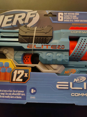 NERF Elite 2.0 E9485 Commander RD-6 Blaster for sale online | eBay