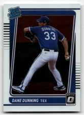 2021 Donruss Optic #75 Dane Dunning RC